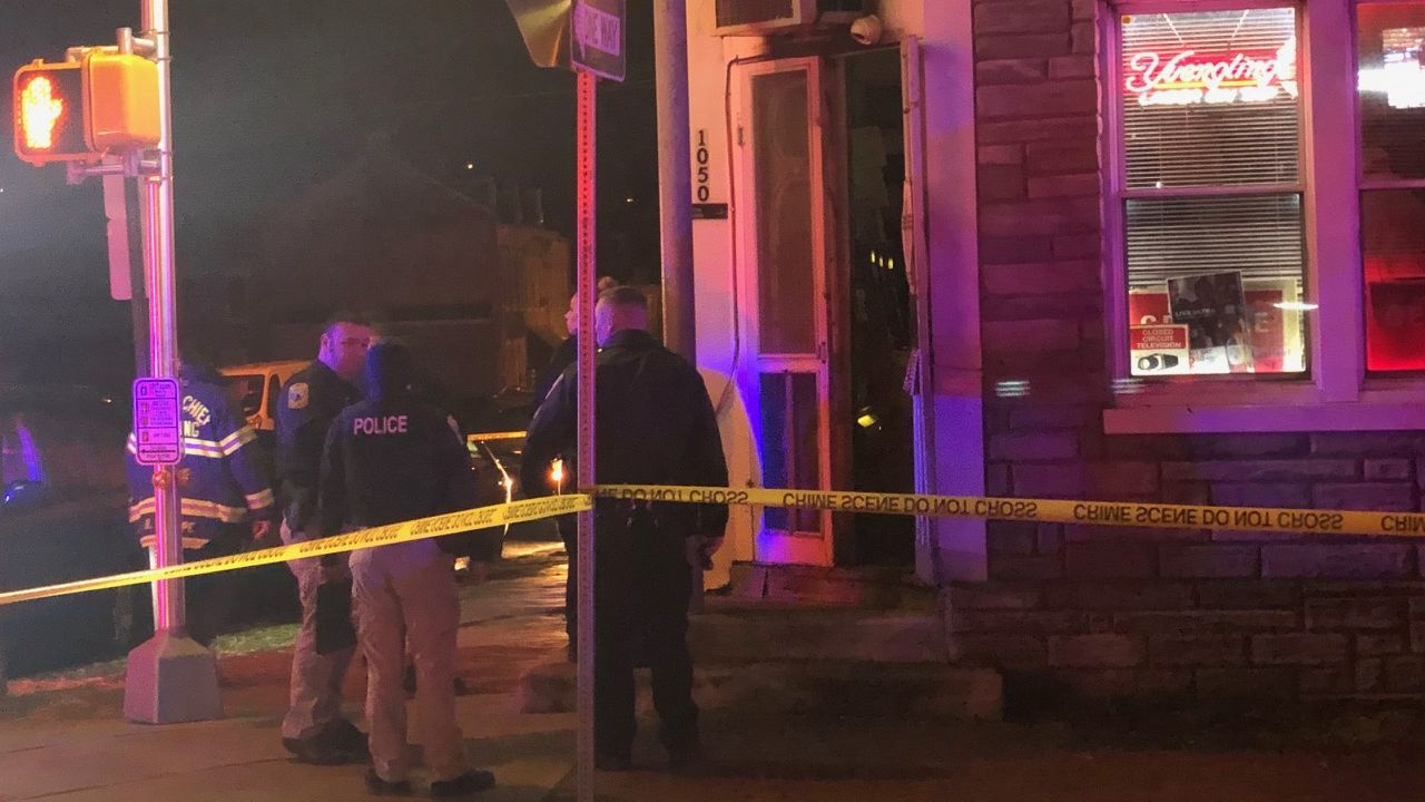 Shooting at Nick's Cafe at South 11th and Chestnut streets in Reading